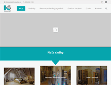 Tablet Screenshot of ksparket.cz
